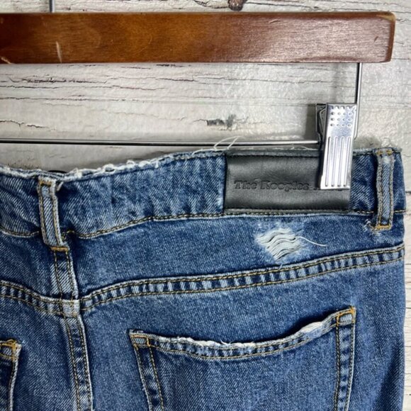 The Kooples Willy Boyfriend Distressed Jeans Blue  size 26 - Picture 6 of 10